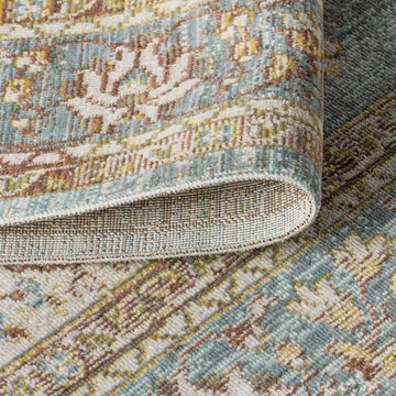 Khilana Floral Medallion Area Rug